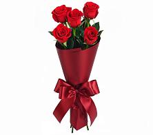 Букет 5 Красных роз Эдлесс Лав #REPLACE_PRED# Домбаровский