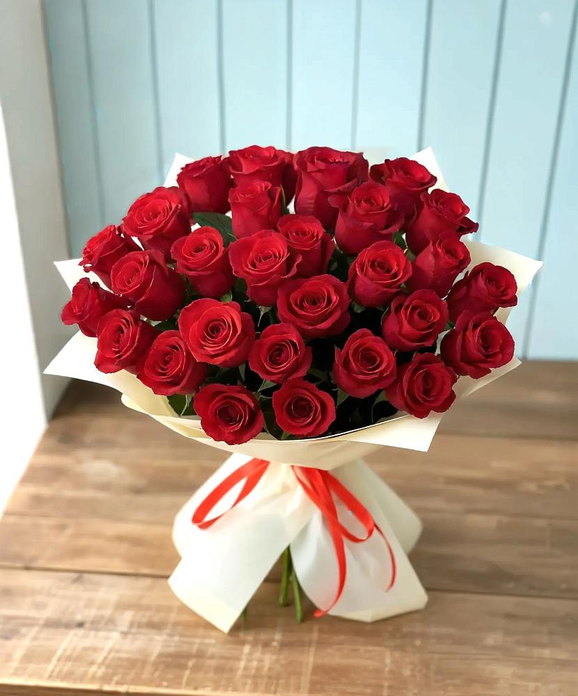Букет 29 Красных роз в Домбаровский