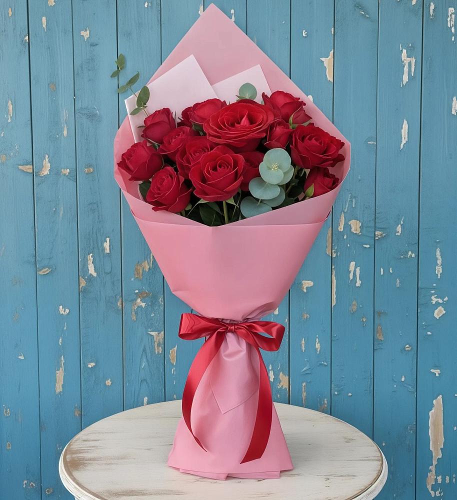 Букет цветов из: Розы в Домбаровский