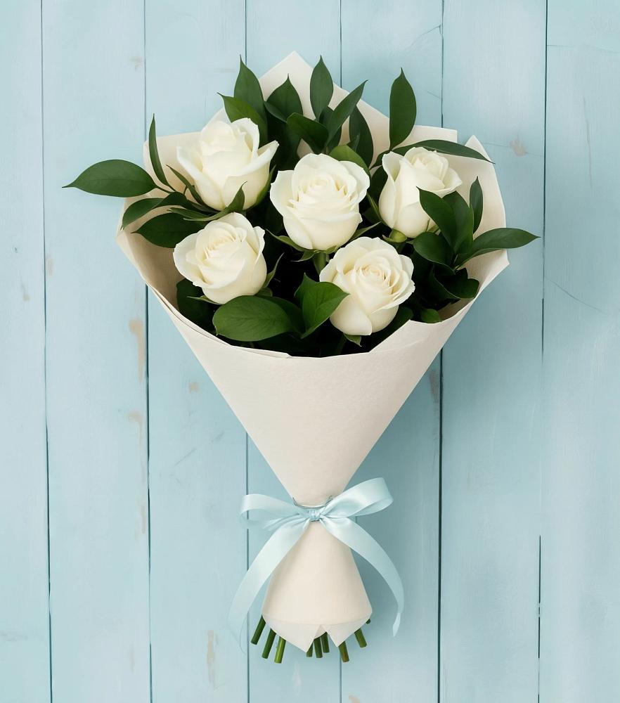 Букет цветов из: Розы в Домбаровский