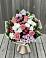 Букет цветов из: Альстромерии, Гвоздики, Розы и Хризантемы в Домбаровский