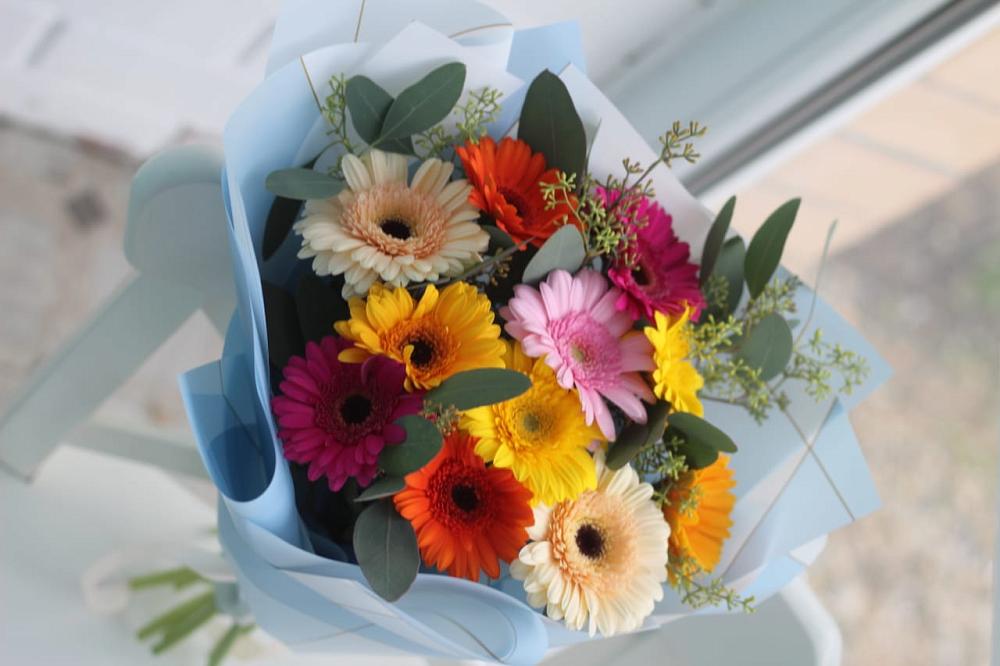 Букет цветов из: Герберы в Домбаровский