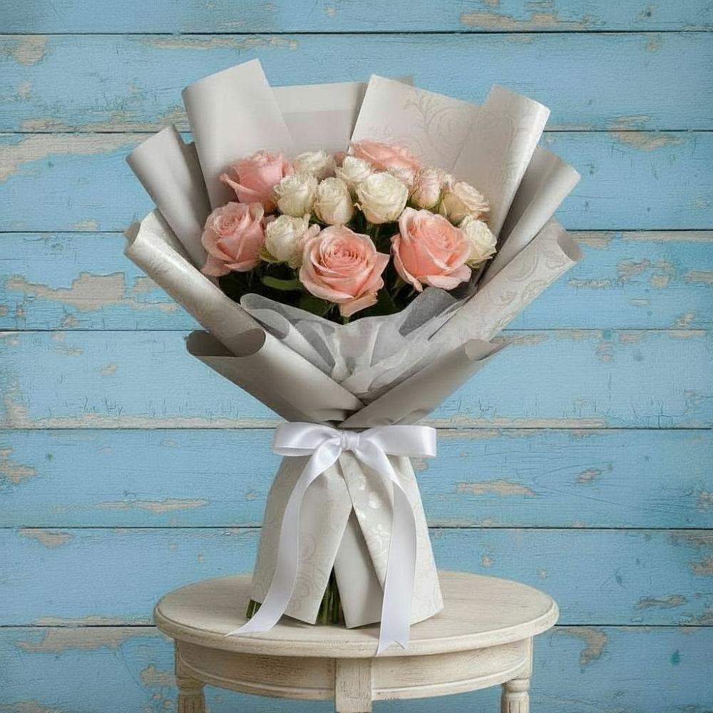 Букет цветов из: Розы в Домбаровский