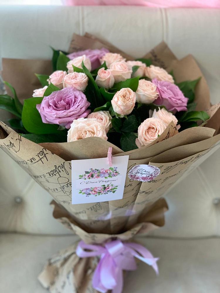 Букет цветов из: Розы в Домбаровский