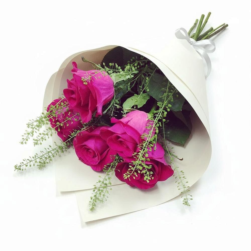 Букет цветов из: Розы в Домбаровский