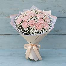 Букет цветов из:  Гвоздики в Домбаровский