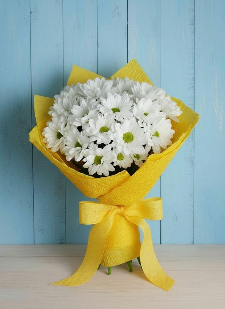 Букет цветов из: Хризантемы в Домбаровский