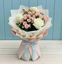 Букет цветов из:  Розы в Домбаровский