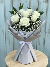 Букет цветов из:  Розы в Домбаровский