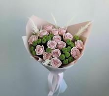 Букет цветов из:  Розы и Хризантемы в Домбаровский