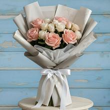 Букет цветов из:  Розы в Домбаровский