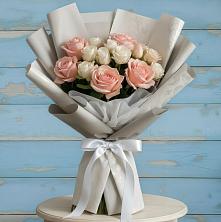 Букет цветов из:  Розы в Домбаровский