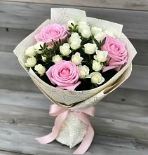 Букет цветов из:  Розы #REPLACE_PRED# Домбаровский