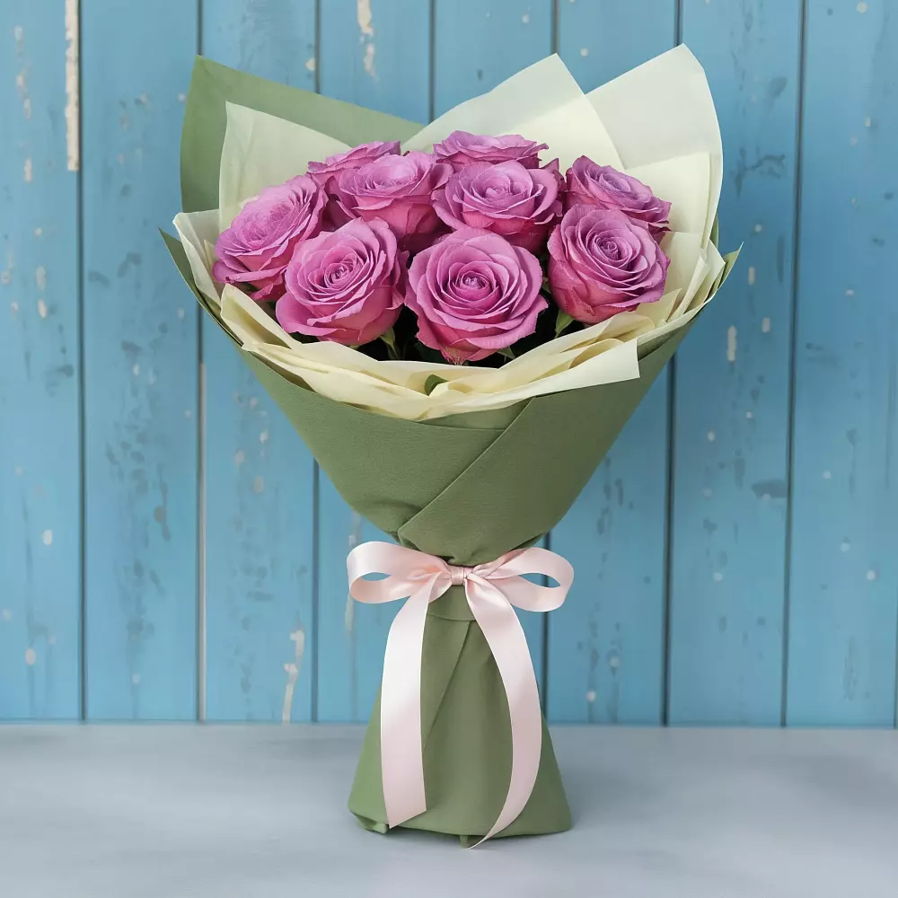 Букет Розы Фёрст Леди в Домбаровский