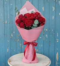 Букет цветов из:  Розы в Домбаровский