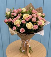 Букет цветов из:  Розы в Домбаровский