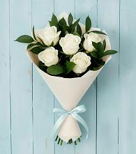 Букет цветов из:  Розы в Домбаровский