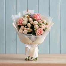 Букет цветов из:  Розы в Домбаровский
