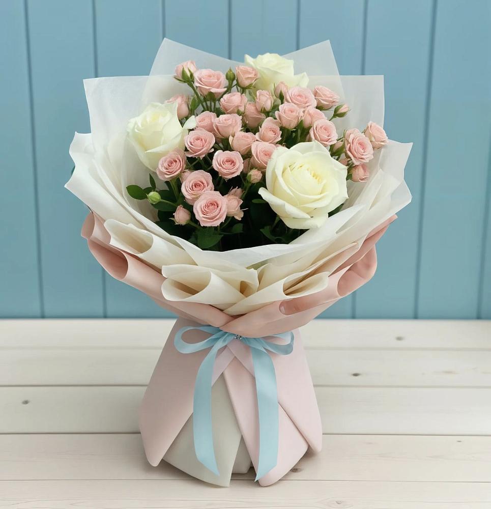 Букет цветов из: Розы в Домбаровский