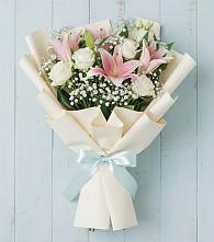 Букет цветов из:  Лилии #REPLACE_PRED# Домбаровский