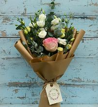 Букет цветов из:  Розы и Лизиантусы #REPLACE_PRED# Домбаровский