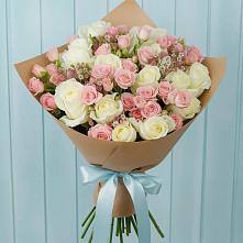 Букет цветов из:  Розы в Домбаровский